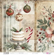 PAPER SCRAP 30.5X30.5CM SWEET DECEMBER PFY-15324