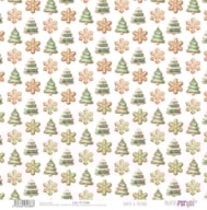 PAPER SCRAP 30.5X30.5CM SANTA & FRIENDS PFY-15388