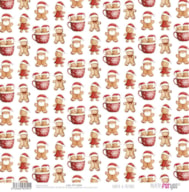 PAPEL SCRAP 30.5X31.8CM SANTA & FRIENDS PFY-15394