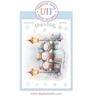 TRANSFER DTF-061G 20X28.5CM BONECOS DE NEVE