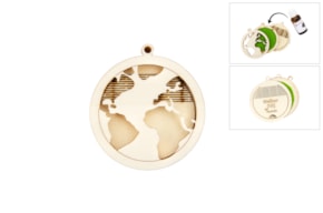 SET 6 APLICAÇÕES AROMATIZADOR PAI 3.5X5.5X0.3CM CHOUPO