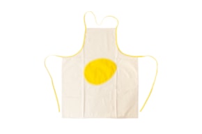 AVENTAL DE COZINHA C/BOLSO AMARELO 63X77 /100CM 2034 O