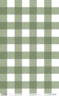 RICE PAPER 54X33CM GREEN CHECKERED PFY-15588