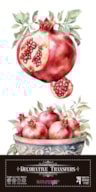 DECOR TRANSFERS 15X30CM POMEGRANATES PFY-15716