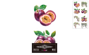 DECOR TRANSFERS 15X30CM MARACUJAS PFY-15722