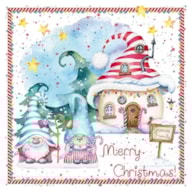 EMB. 20 GUARDANAPOS 33x33CM NATAL FAMILIA GNOMOS 303762