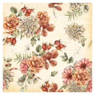 EMB. 20 GUARDANAPOS 33x33CM FLORES 342077