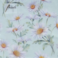 EMB. 20 GUARDANAPOS 33X33CM BEAUTIFUL DAISIES GREEN