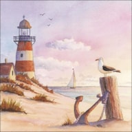 EMB. 20 GUARDANAPOS 33X33CM SUNSET