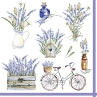 EMB. 20 GUARDANAPOS 33X33CM RUSTIC PROVENCE