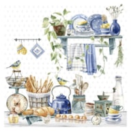 EMB. 20 GUARDANAPOS 33X33CM PETIT DEJEUNER