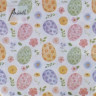 SET 20 NAPKIN 33X33CM EASTER EGGS AND FLOWERS