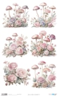 PAPEL ARROZ 54X33CM BLUSHROOMS IX PFY-15141