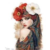 TRANSFER DTF TEXTIL 25X30CM BY SABELLA LUNA ARTIS DECOR