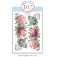 TRANSFER DTF-084G 20X28.5CM HORTENSIAS