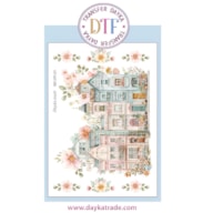 TRANSFER DTF-071G 20X28.5CM HOUSES