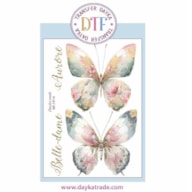 TRANSFER DTF-111G 20X28.5CM  BUTTERFLY