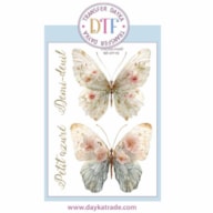 TRANSFER DTF-112G 20X28.5CM  BUTTERFLY