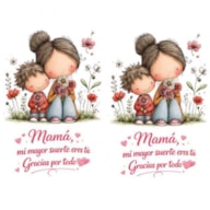 TRANSFER DTF TEXTIL 24X23CM MAMA 3 ARTIS DECOR