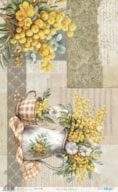 PAPEL ARROZ 54X33CM MIMOSAS IV PFY-16024