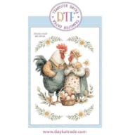 TRANSFER DTF-091G 20X28.5CM CHICKEN