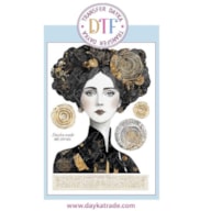 TRANSFER DTF-073P 14.28X19CM WOMAN