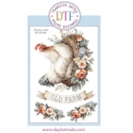 TRANSFER DTF-089P 14.28X19CM CHICKEN