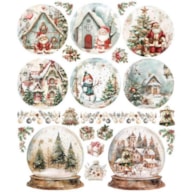 TRANSFER DTF TEXTIL 25X30CM  CHRISTMAS DECOR ARTIS DECOR