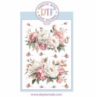 TRANSFER DTF-115G 20X28.5CM  FLOWERS
