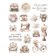 TRANSFER UV PREMIUM L 20X25CM SHABBY CHIC ARTIS DECOR