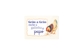 SET 6 IMANS GALO 5X7.3X0.3CM ACRILICO
