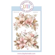TRANSFER DTF-065P 14.28X19CM FLORES ROSAS