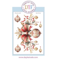 TRANSFER DTF-066G 20X28.5CM BOLAS DE NATAL
