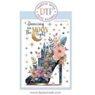 TRANSFER DTF-129G 20X28.5CM  DANCING IN MOON THE LIGHT