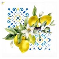 PAQUETE 20 SERVILLETAS 33x33CM AZULEJO LIMONES 344096