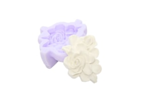 MOLDE SILICONE FLORES 6X5X2CM MLD
