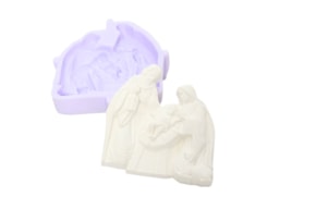 MOLDE SILICONE SAGRADA FAMILIA 10X10X2.5CM MLD