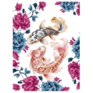 TRANSFER DTF TEXTIL 25X30CM KOI FISHES 2 ARTIS DECOR
