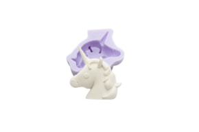 MOLDE SILICONE UNICORNIO 5.5X6X2CM  MLD345