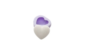 MOLDE SILICONE CORAÇAO 5X4.5X2.5CM  MLD347