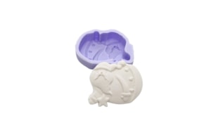 MOLDE SILICONE PAI NATAL 8X6.5X2.5CM  MLD353
