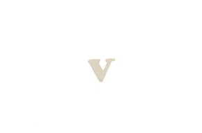 SET 12 LETRAS  V 1.7x1.5x0.4CM CHOPO
