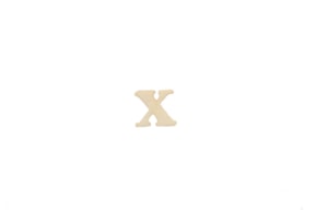 SET 12 LETRAS  X 1.7x1.5x0.4CM CHOPO
