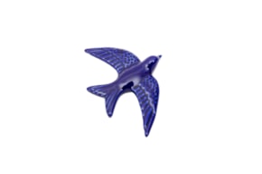 SWALLOW 15.5X11X3.5CM BLUE