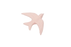 SWALLOW 15.5X11X3.5CM ROSE
