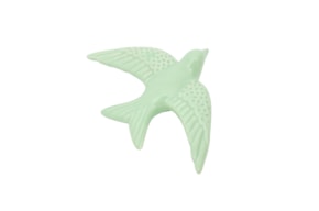 SWALLOW 15.5X11X3.5CM GREEN