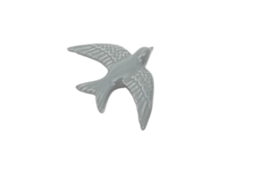 SWALLOW 15.5X11X3.5CM GREY