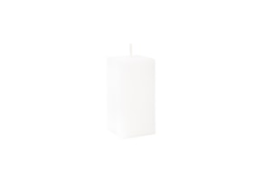 VELA QUAD. 4X4X8CM BLANCA