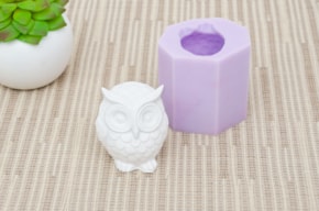 SILICONE MOULD 5.5X5.5X5.5CM MLD072 OWL