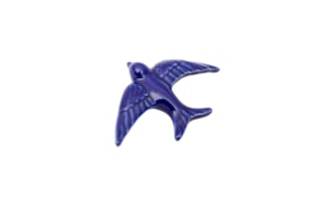 GOLONDRINA 11.5X8X2.5CM AZUL COBALTO